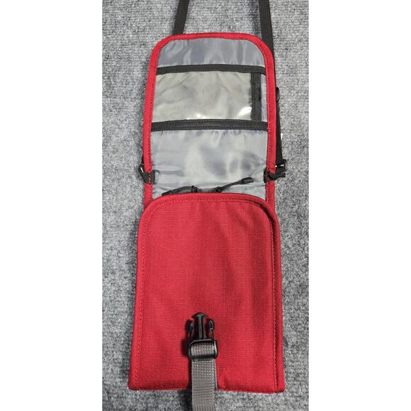 Eddie Bauer Ripstop Travel Wallet Adjustable Strap RFID Organizer Passport Case - Picture 4 of 6